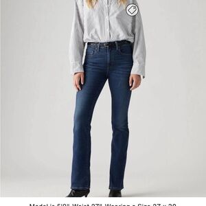 Levi’s 725 High Rise Bootcut Jeans